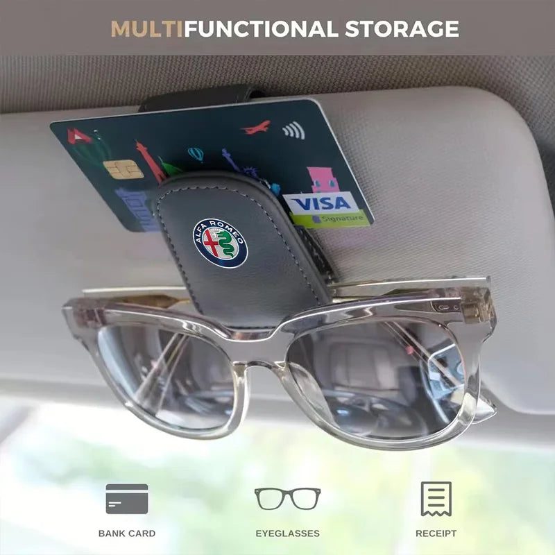 Alfa Virus VisorClip – Secure Eyeglass Holder for Sun Visor